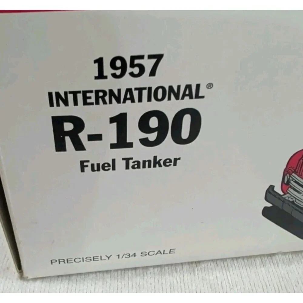 1996 First Gear, 1957 International R-190 Fuel Tanker, 1:34 Scale, Diecast, NIB